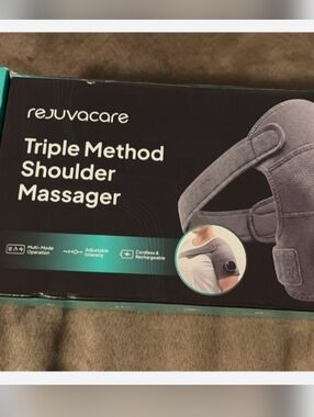Rejuvacare Triple Method Shoulder Massager - Gray